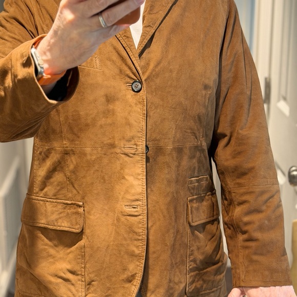 Peter Millar Men’s Brown Suede Car Coat / Sport Coat - Picture 14 of 14
